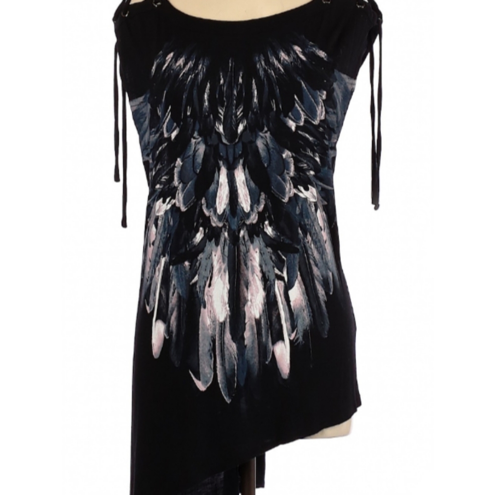 Rock & Republic Sleeveless Asymmetrical Top